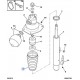 Soufflet de cylindre de suspension avant XM, Xantia